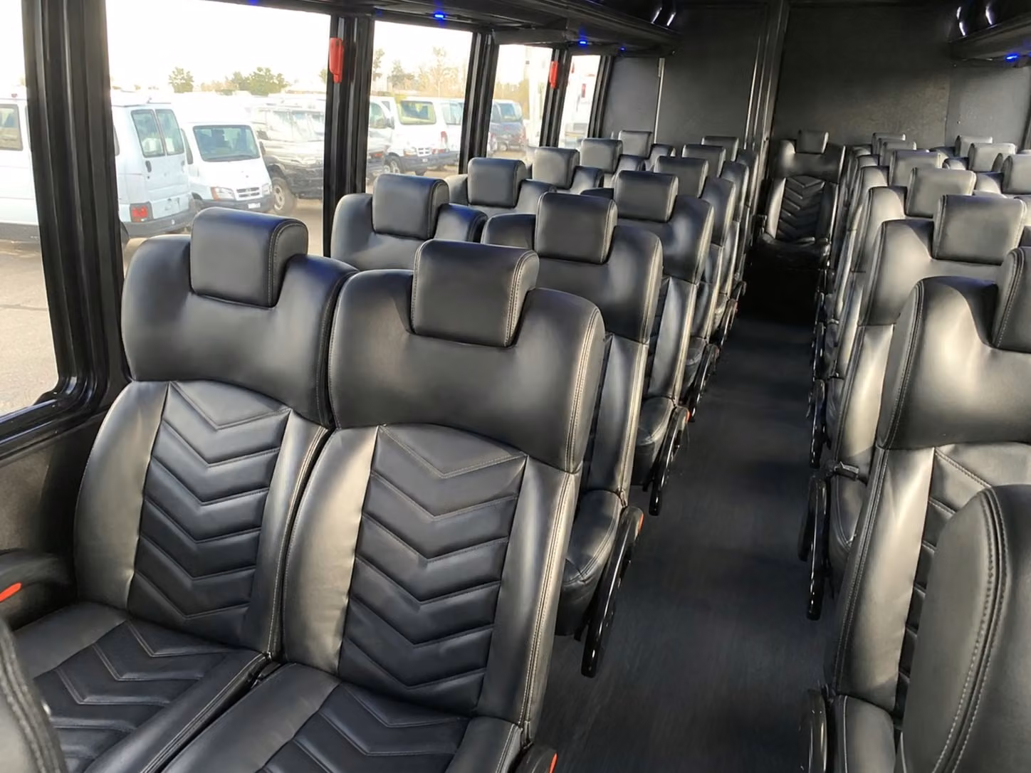 20 passenger minibus inside