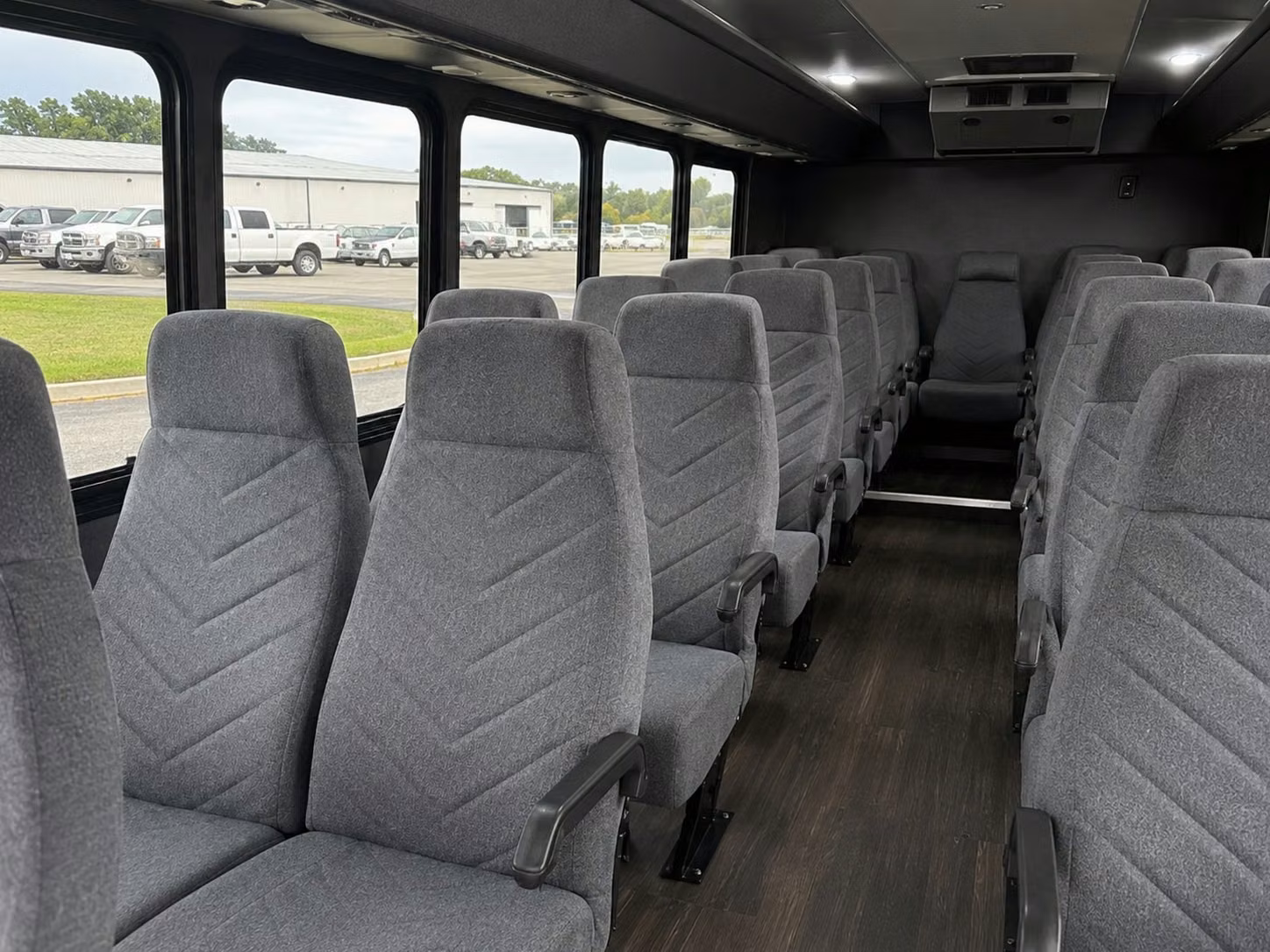 20 passenger minibus interior