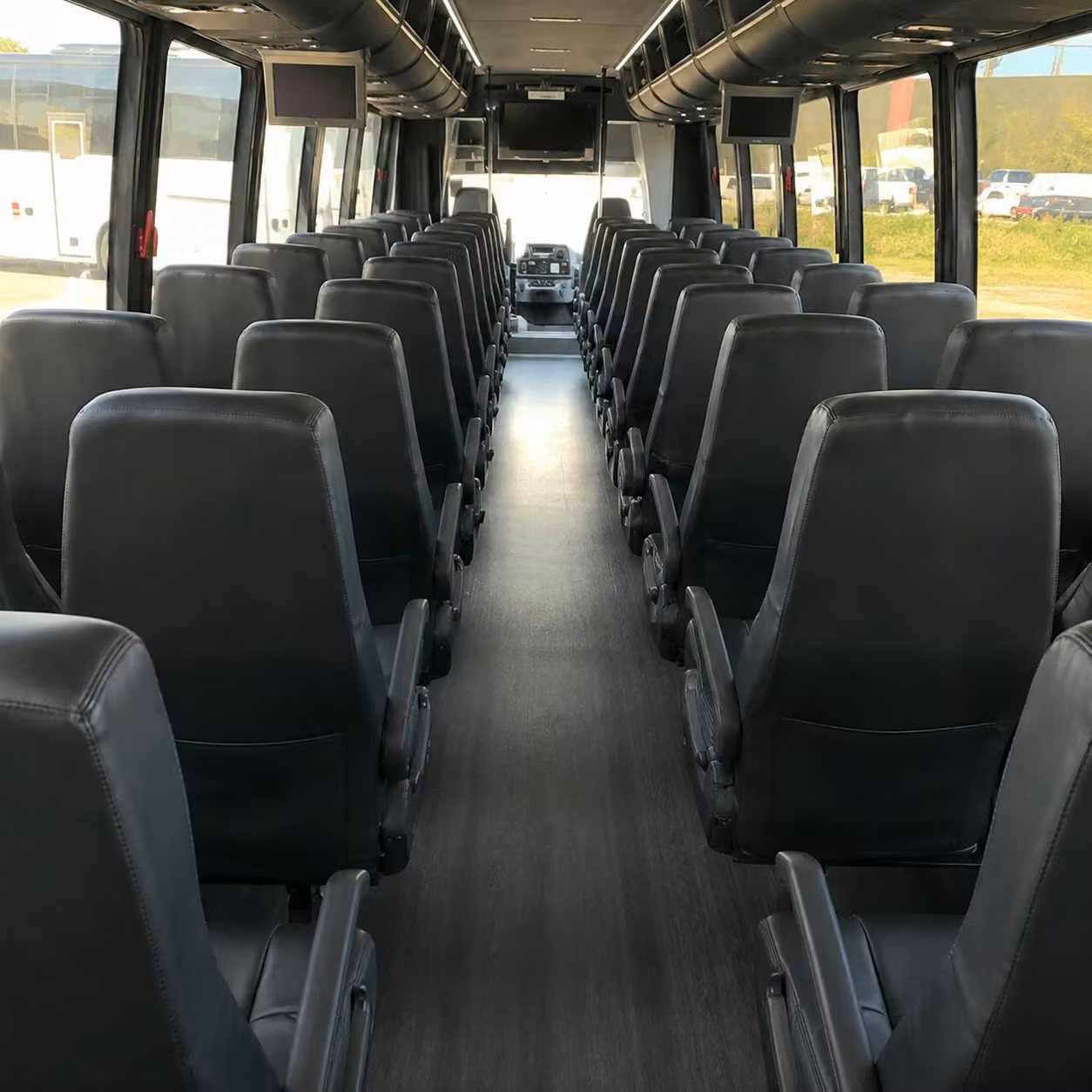 35 passenger minibus inside