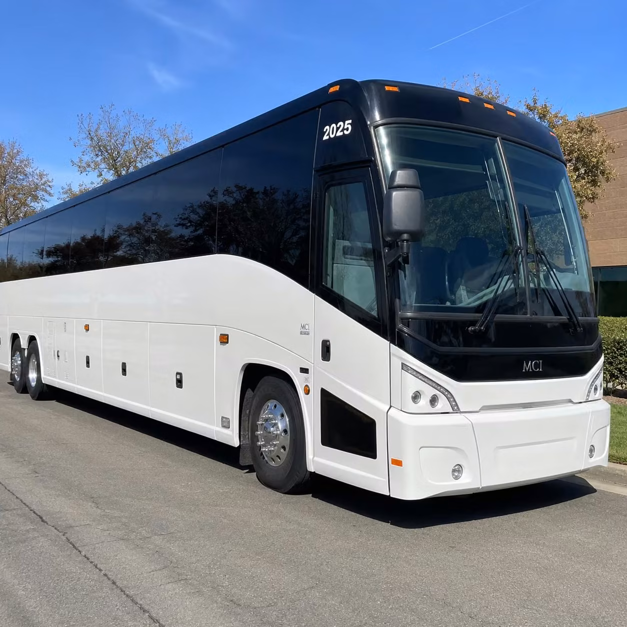 56 passenger charter bus