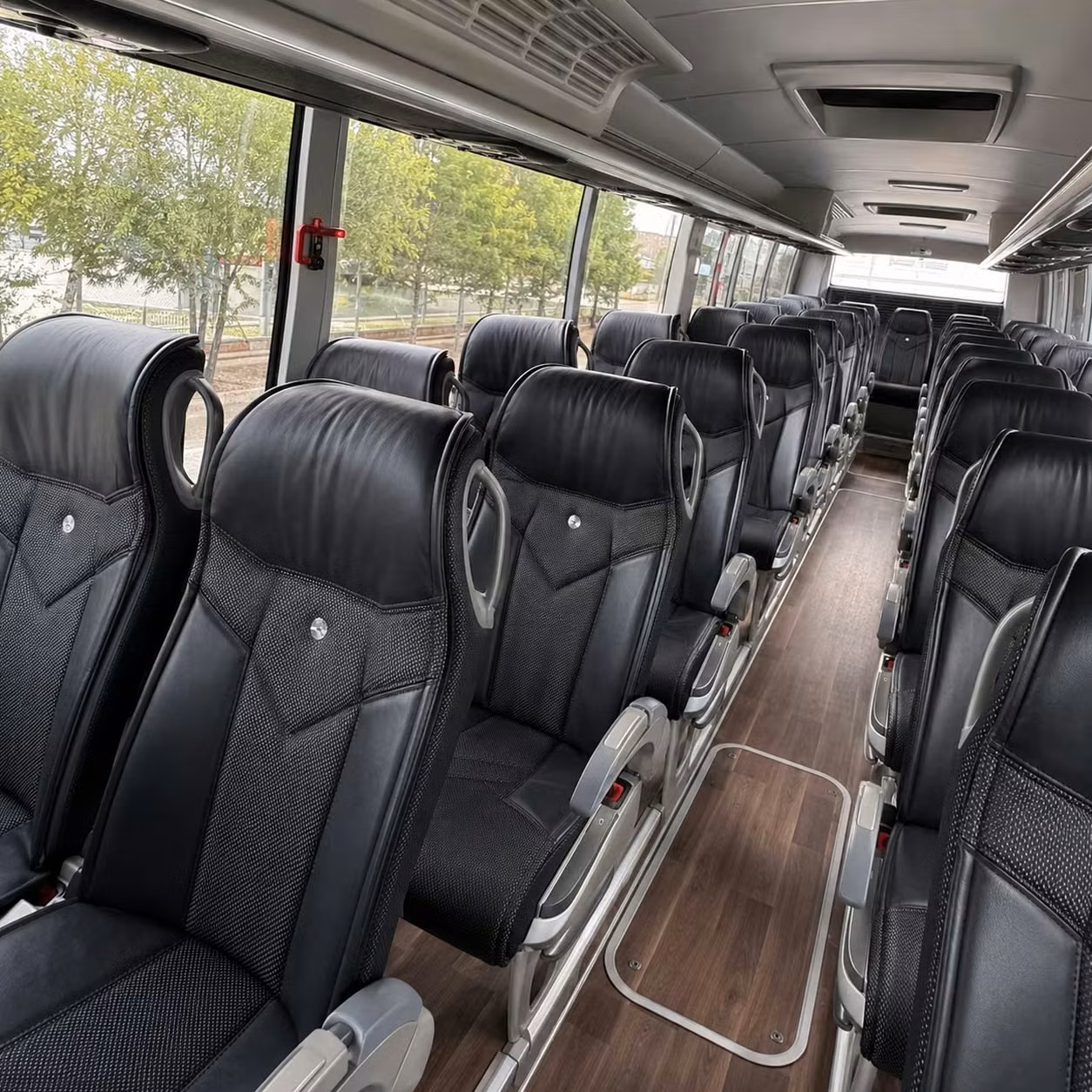 hillsboro charter bus interior