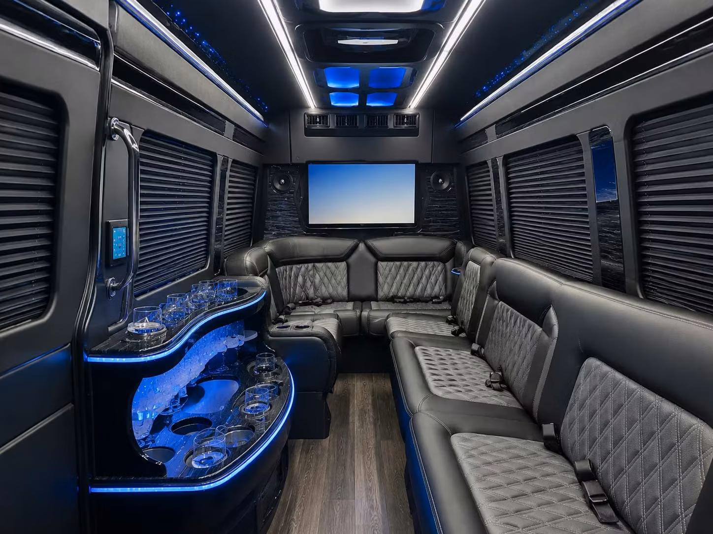 sprinter limousine inside