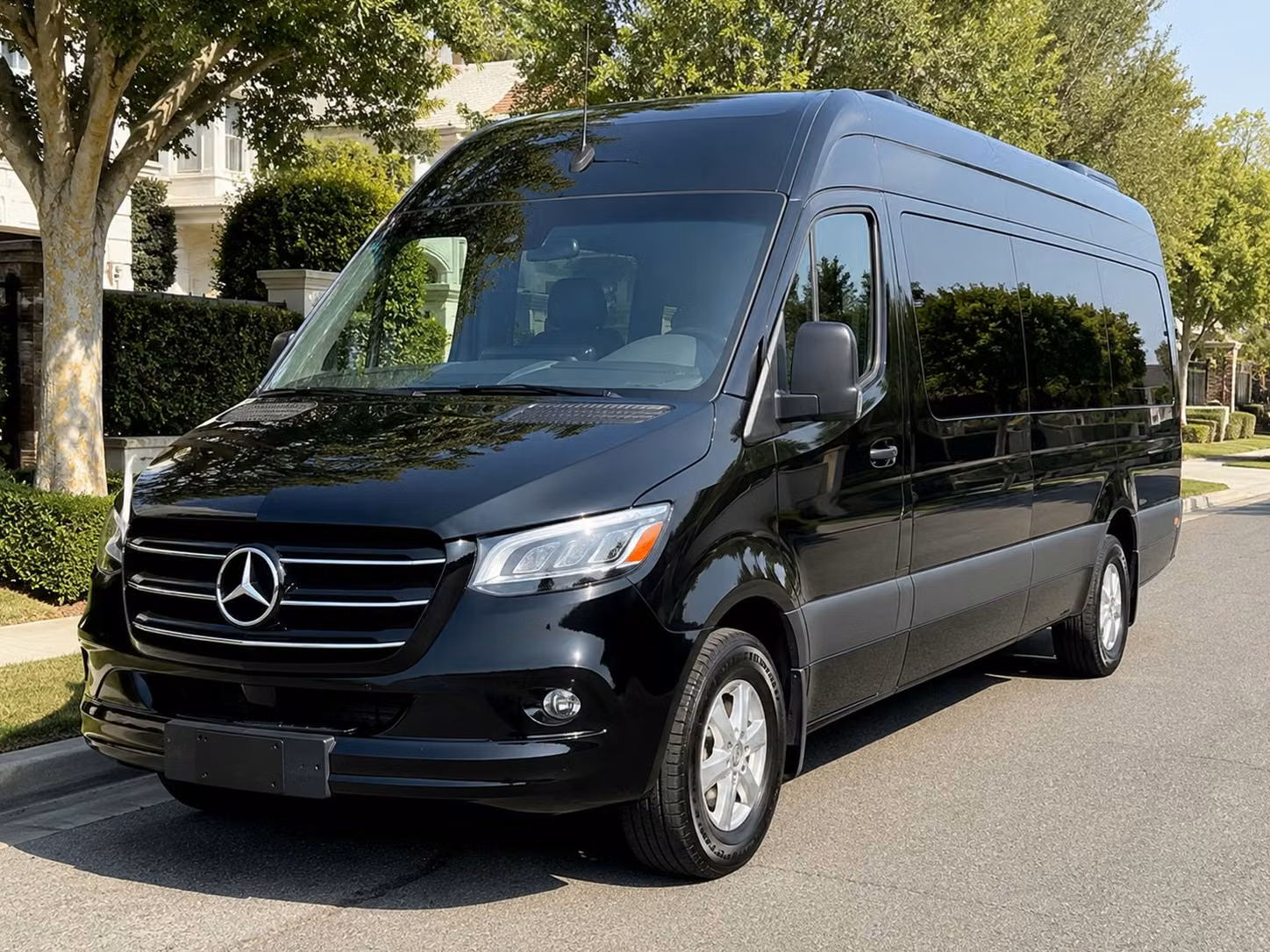 sprinter van with driver
